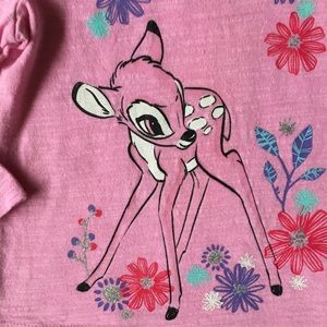 Bambi shirt size 12 months Disney 100% cotton EUC